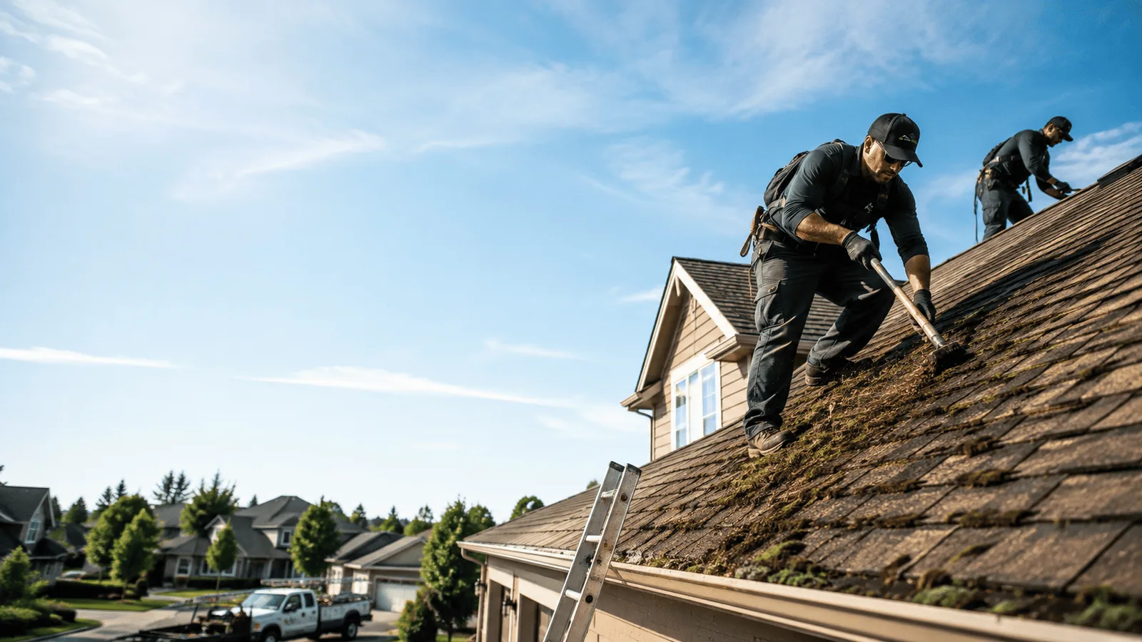 Roof Moss Removal in Bennett, IA near me